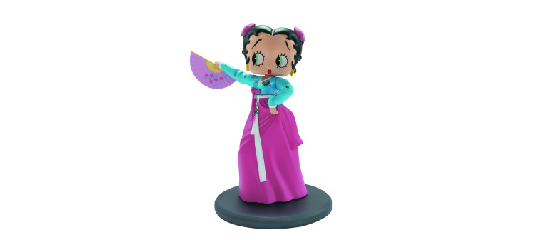 Betty Boop. Danza de los abanicos