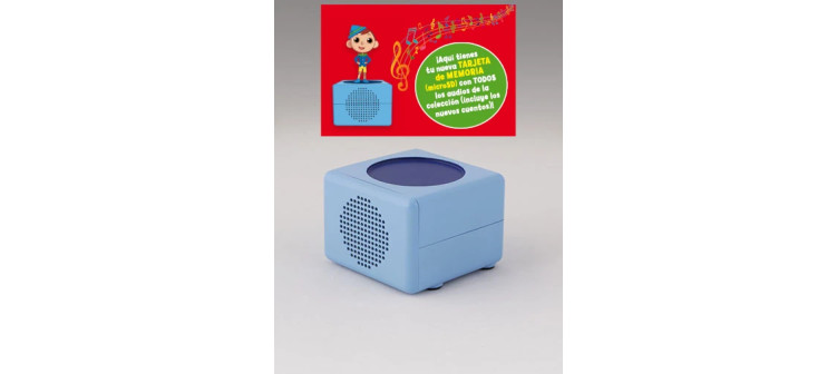 Audiocuentos - Altavoz + tarjeta de memoria con los audios