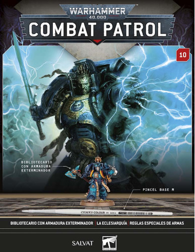 Bibliotecario con Armadura Exterminador + Pincel base M Bibliotecario con Armadura Exterminador + Pincel base M