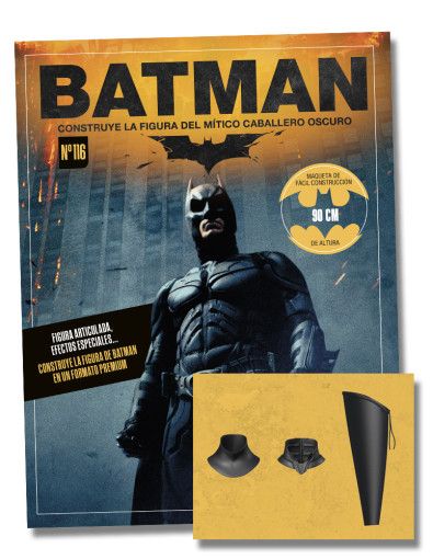 Fascículo Nº 116 + manga derecha, montaje de la cabeza y armadura del cuello Fascículo Nº 116 + manga derecha, montaje de la cabeza y armadura del cuello