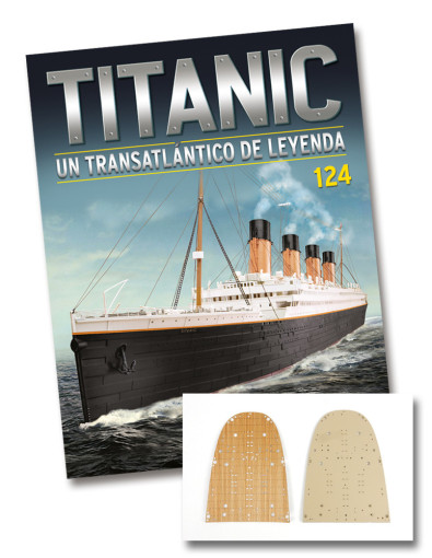 Fascículo Nº 124 + cubierta de popa Fascículo Nº 124 + cubierta de popa