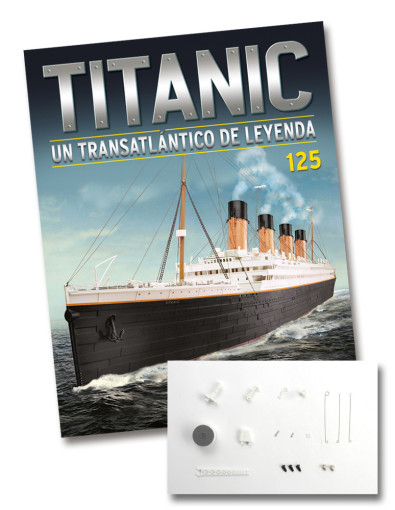Fascículo Nº 125 + primera grúa de proa Fascículo Nº 125 + primera grúa de proa