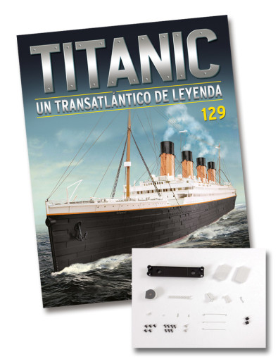 Fascículo Nº 129 + última grúa de popa Fascículo Nº 129 + última grúa de popa