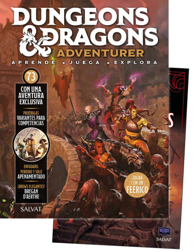 Fascículo 73 + Catálogo de objetos mágicos + juego de dados