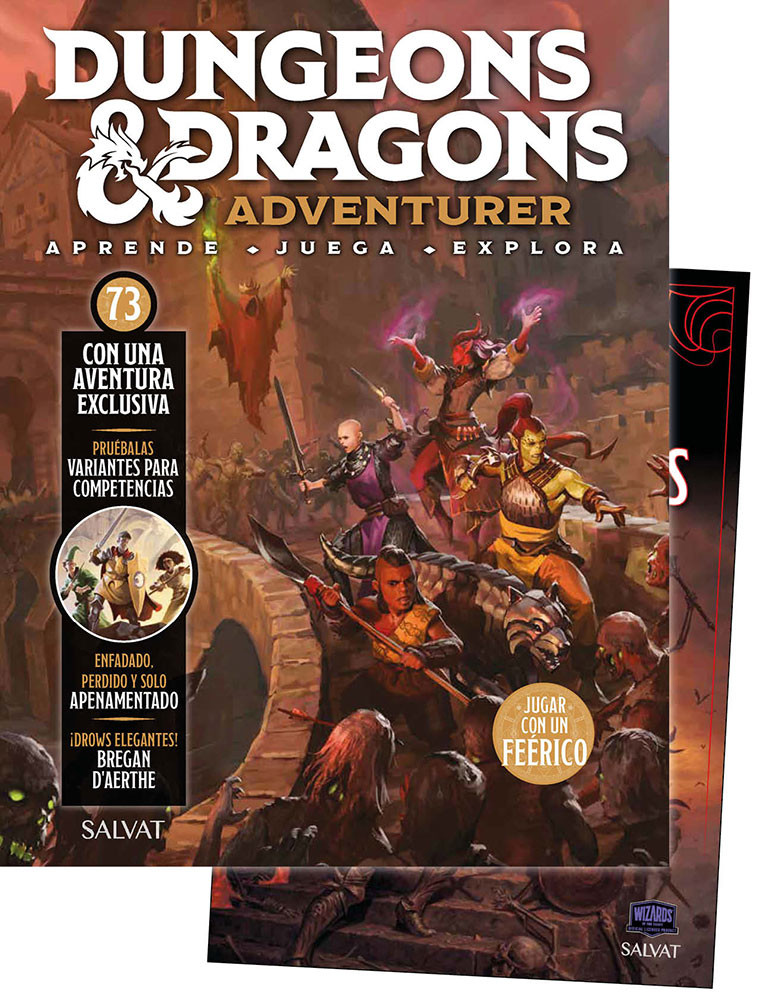 Fascículo 73 + Catálogo de objetos mágicos + juego de dados