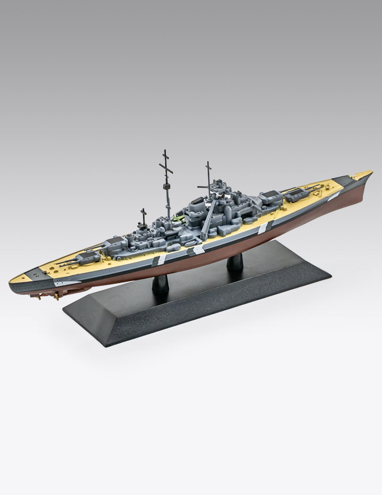 Maqueta Bismarck 1:1250