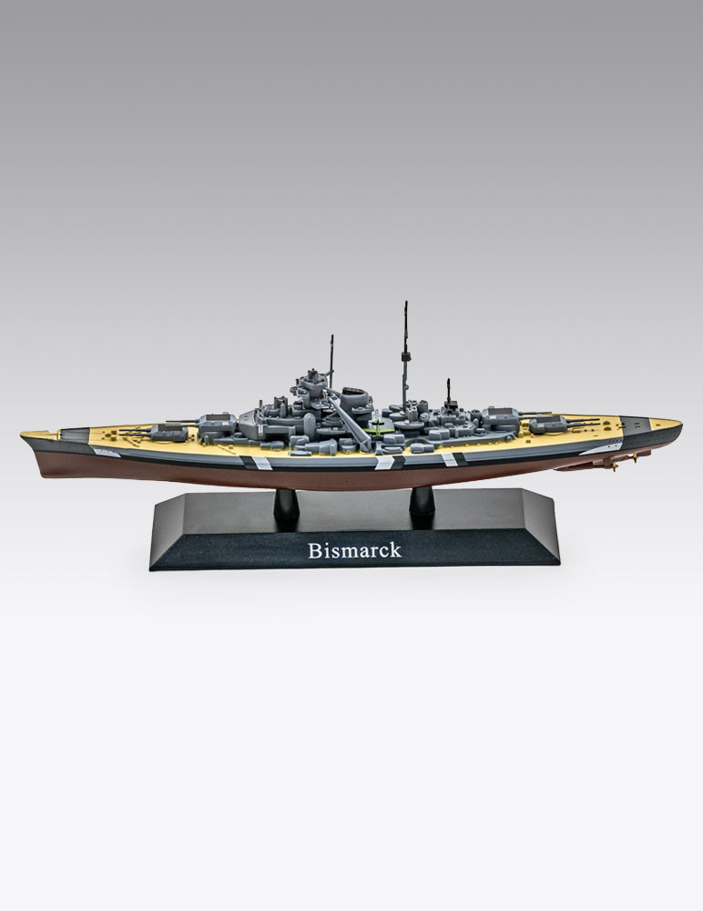Maqueta Bismarck 1:1250