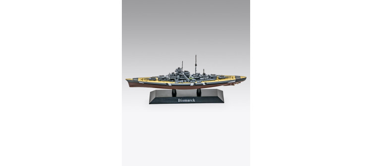Maqueta Bismarck 1:1250