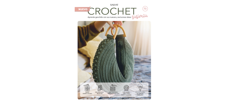 Fascículo 73 + cono de algodón color melocotón