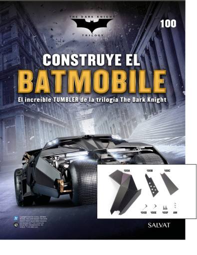 Fascículo Nº 100 + primeros blindajes ERA y cilindros de tu Batmobile Fascículo Nº 100 + primeros blindajes ERA y cilindros de tu Batmobile