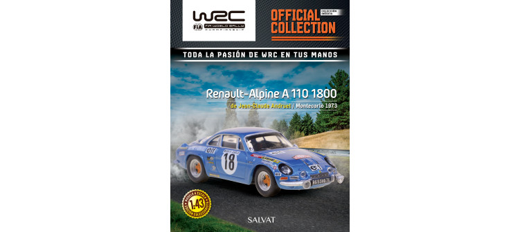 Renault-Alpine A 110 1800 de Montecarlo 1973