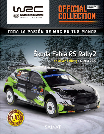 Škoda Fabia RS Rally2 de Suecia 2023 Škoda Fabia RS Rally2 de Suecia 2023