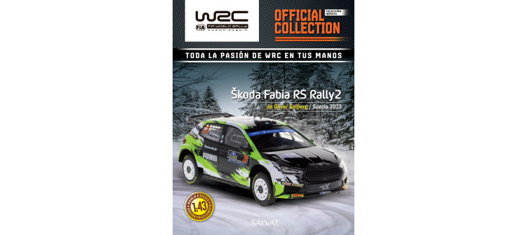 Škoda Fabia RS Rally2 de Suecia 2023