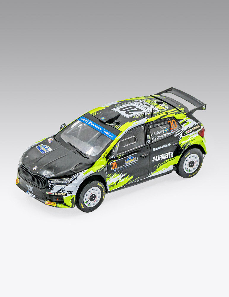 Škoda Fabia RS Rally2 de Suecia 2023