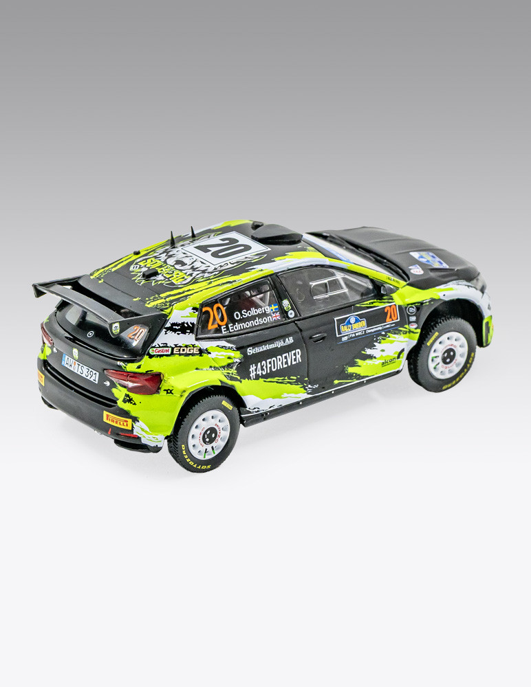 Škoda Fabia RS Rally2 de Suecia 2023