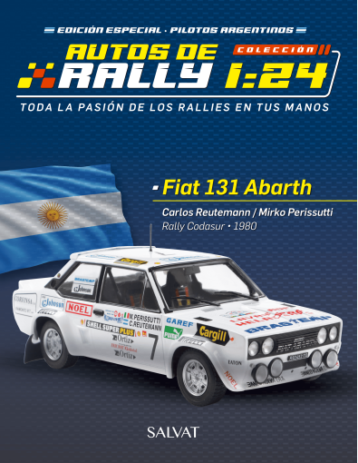 Fiat 131 Abarth en el Rally Codasur de 1980