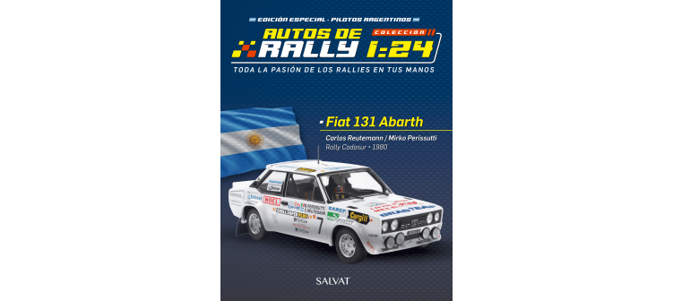 Fiat 131 Abarth en el Rally Codasur de 1980