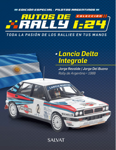 Lancia Delta Integrale en el Rally de Argentina de 1988 Lancia Delta Integrale en el Rally de Argentina de 1988
