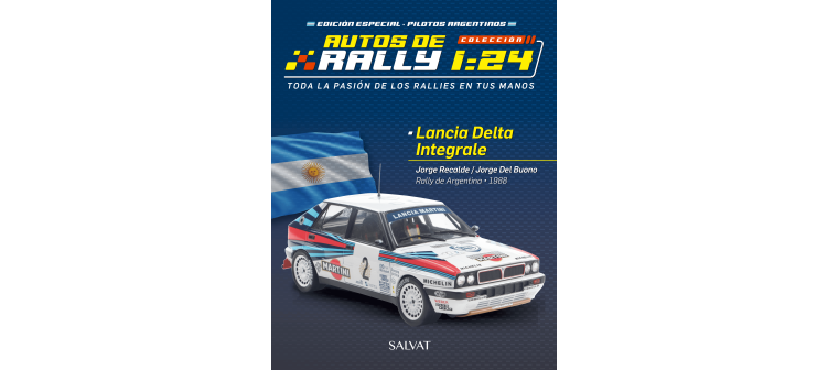 Lancia Delta Integrale en el Rally de Argentina de 1988
