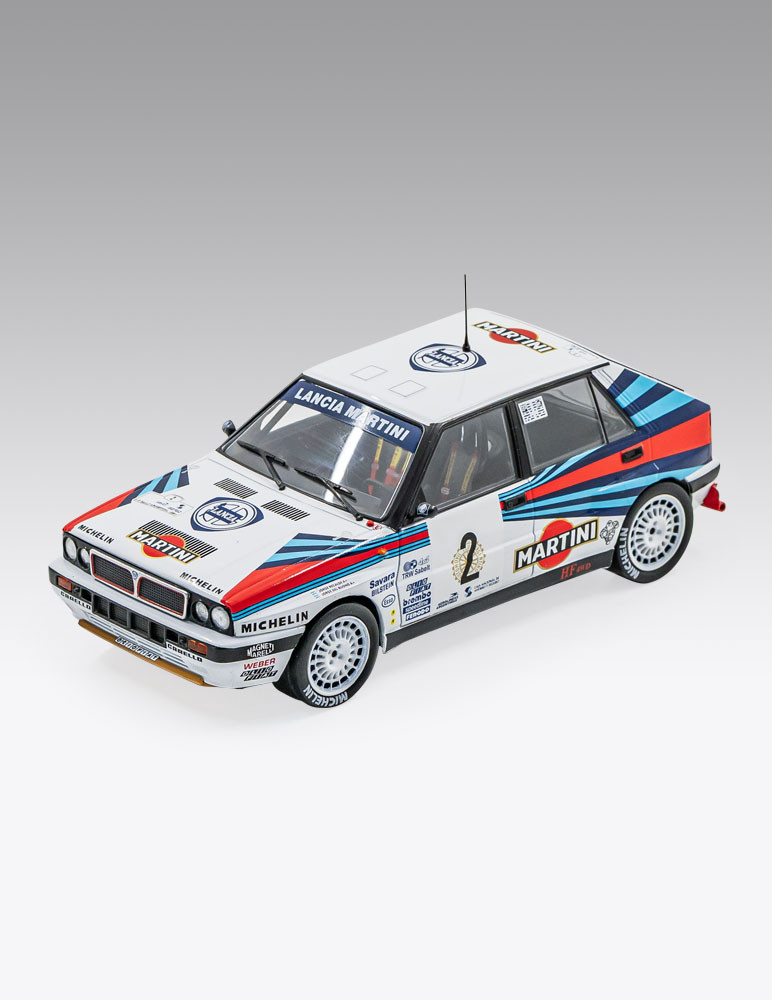 Lancia Delta Integrale en el Rally de Argentina de 1988