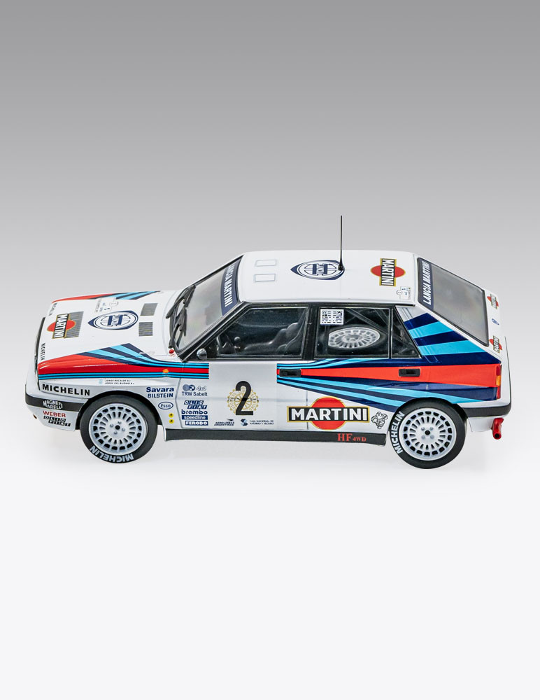 Lancia Delta Integrale en el Rally de Argentina de 1988
