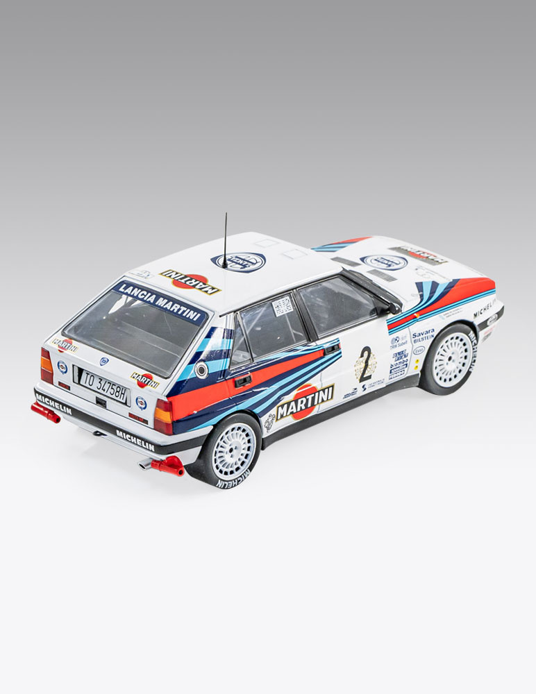 Lancia Delta Integrale en el Rally de Argentina de 1988