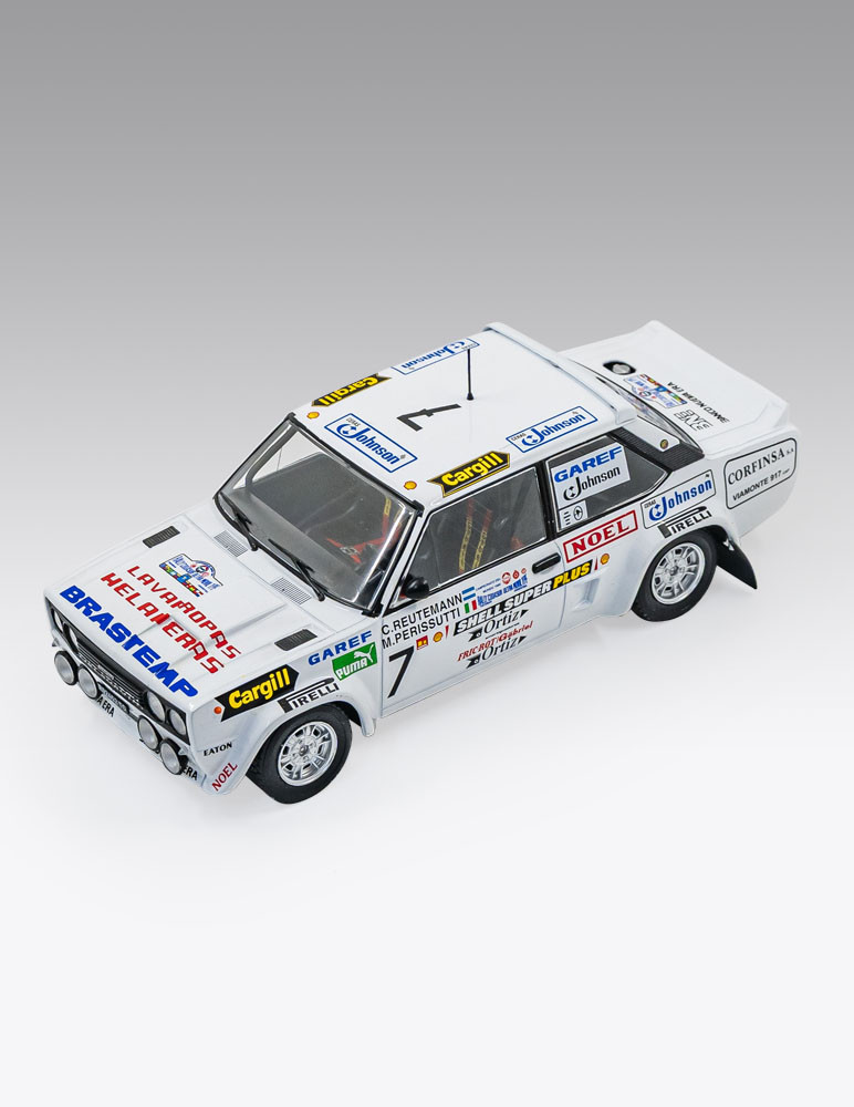 Fiat 131 Abarth en el Rally Codasur de 1980
