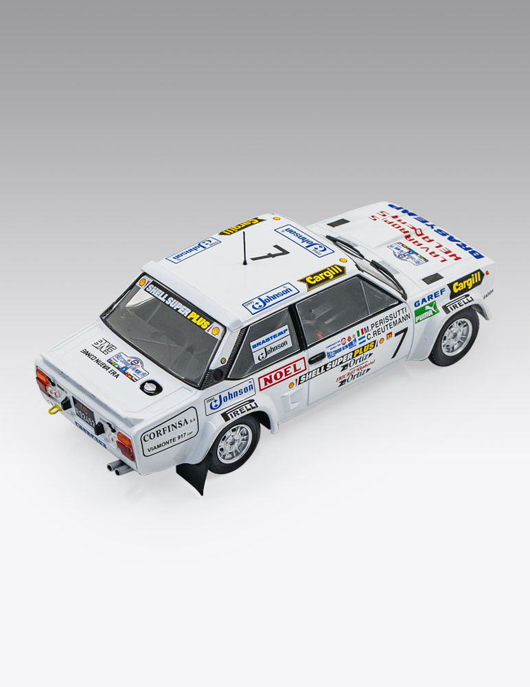 Fiat 131 Abarth en el Rally Codasur de 1980