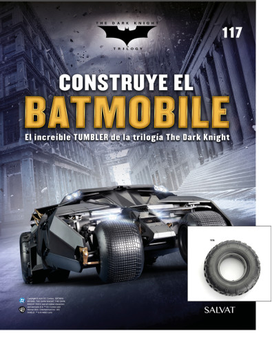 Fascículo Nº 117 + La rueda trasera interior derecha de tu Batmobile