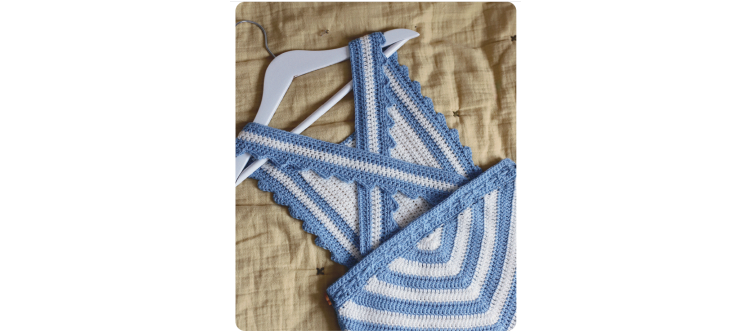 Fascículo 75 + cono de algodón color peonía