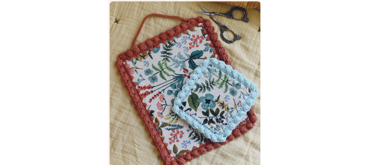 Fascículo 73 + cono de algodón color melocotón