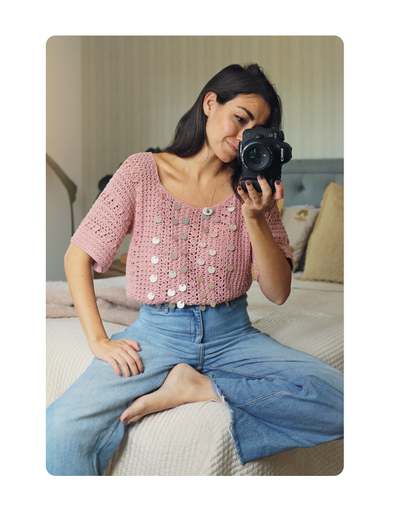 Fascículo 64 + cono de algodón color clavel