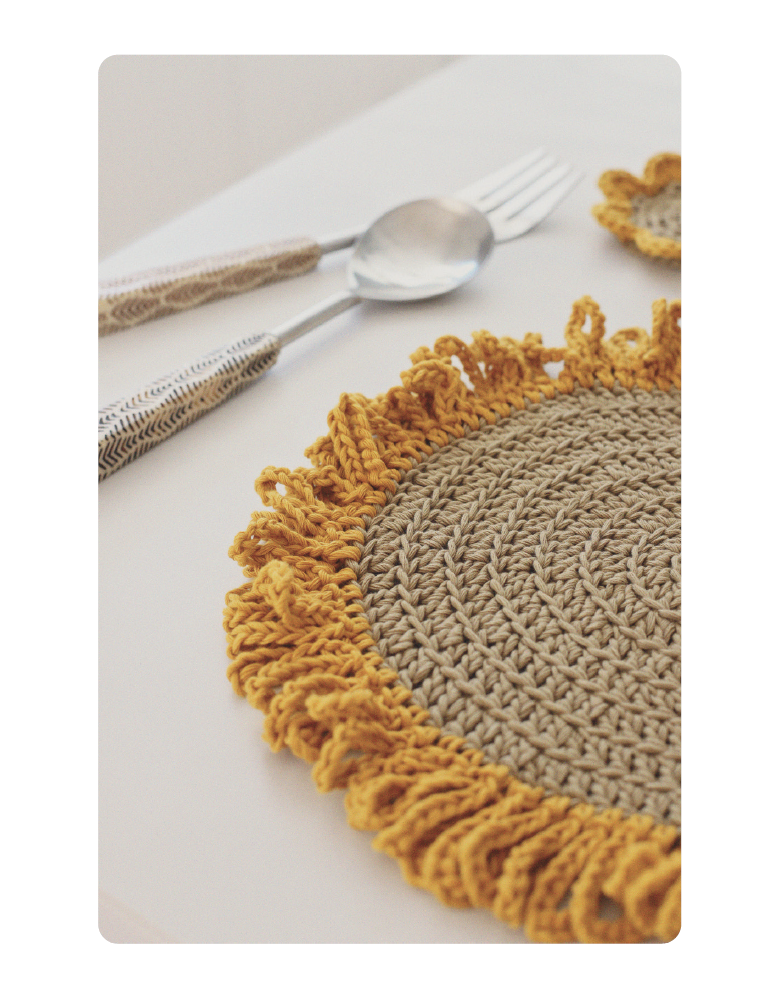 Fascículo 4 + cono de algodón color manzana