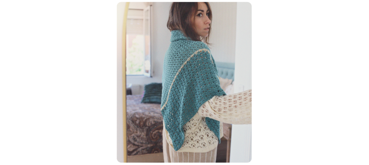 Fascículo 6 + cono de algodón color peonía