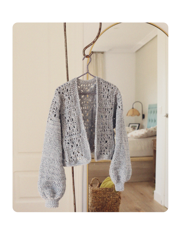 Fascículo 7 + cono de algodón color melocotón