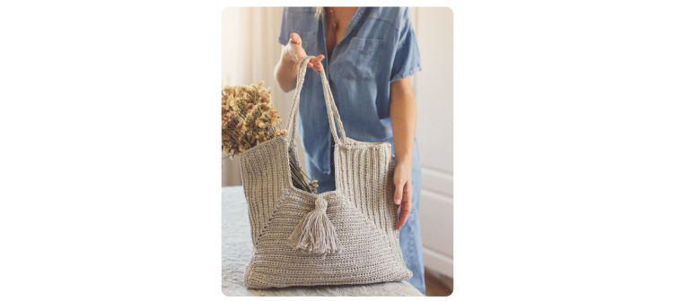 Fascículo 10 + cono de algodón color peonía