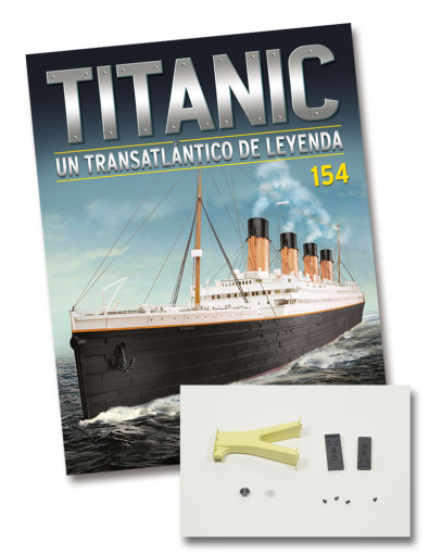 Fascículo Nº 154 + parte 5 del bastidor del motor