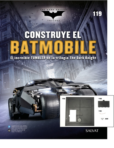 Fascículo Nº 119 + La placa inferior y la tapa del compartimento de las pilas