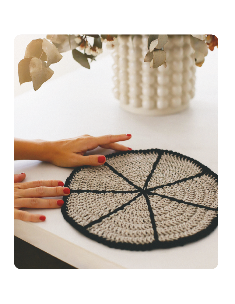 Fascículo 61 + cono de algodón color musgo