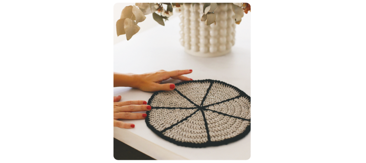 Fascículo 61 + cono de algodón color musgo