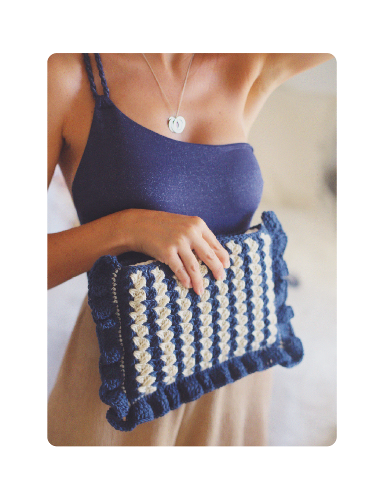 Fascículo 57 + cono de algodón color peonía