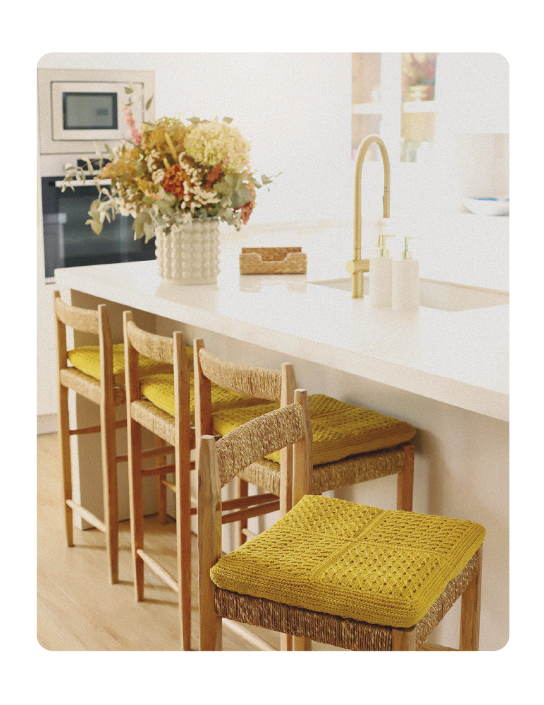 Fascículo 53 + cono de algodón color musgo