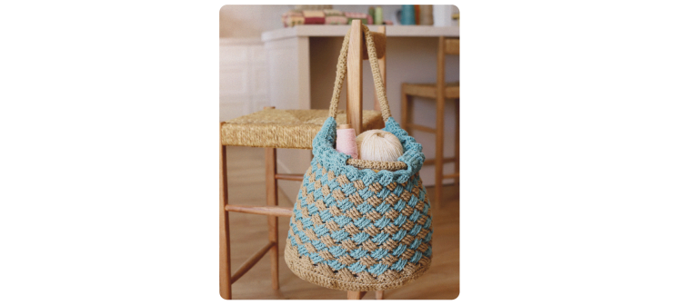 Fascículo 49 + cono de algodón color ciruela