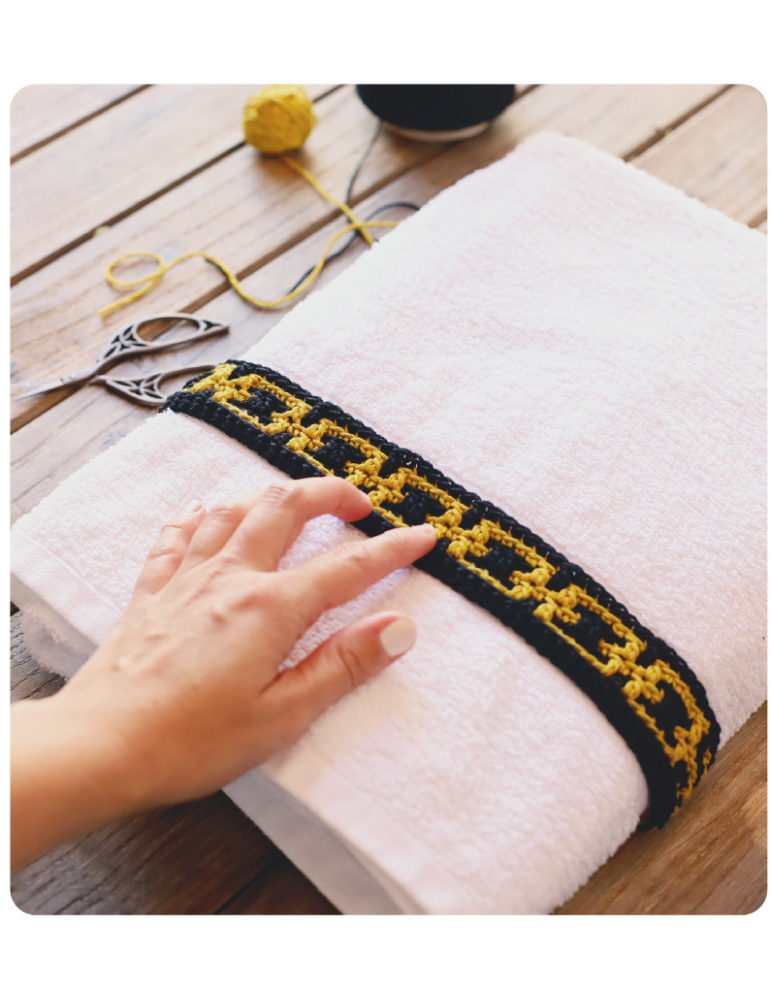 Fascículo 47 + cono de algodón color melocotón