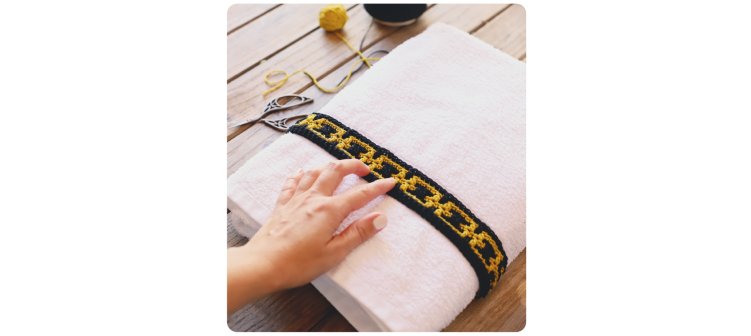 Fascículo 47 + cono de algodón color melocotón