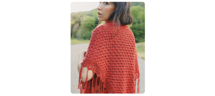 Fascículo 46 + cono de algodón color peonía