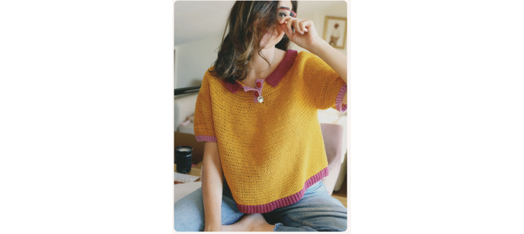 Fascículo 45 + cono de algodón ciruela