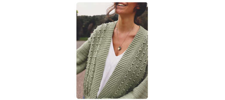 Fascículo 41 + cono de algodón color manzana