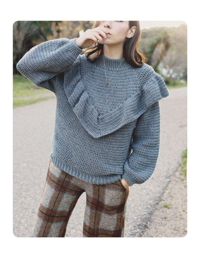 Fascículo 39 + cono de algodón color melocotón