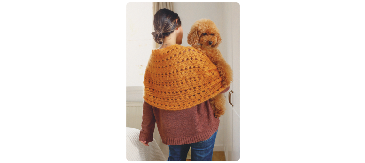 Fascículo 38 + cono de algodón color peonía